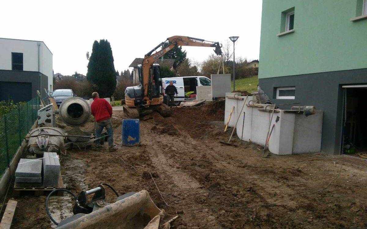 DIVERS TRAVAUX D’AMÉNAGEMENT EXTÉRIEUR A MASEVAUX. Colmar